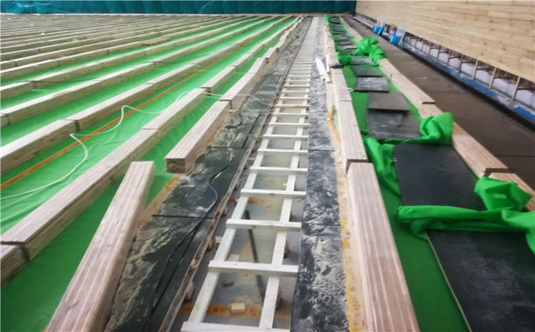 安徽體育場運動木地板定制