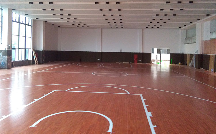 淄博體育館運動木地板翻新