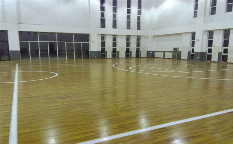 上海體育場運動木地板定制