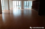 西安民生銀行舞蹈房木地板案例